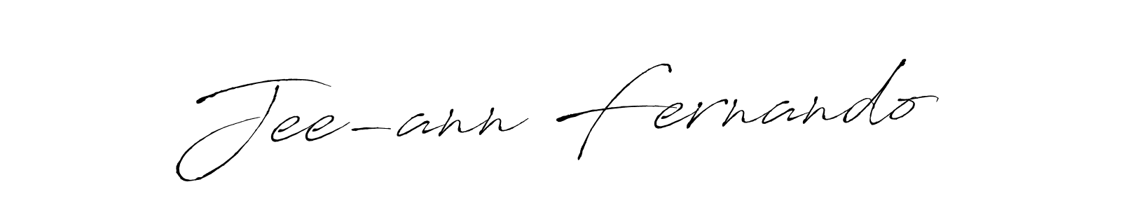 Create a beautiful signature design for name Jee-ann Fernando. With this signature (Antro_Vectra) fonts, you can make a handwritten signature for free. Jee-ann Fernando signature style 6 images and pictures png